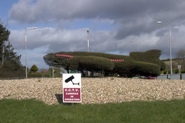 Sculpture on the roundabout at the entrance to Cork Airport, unknown artist; photo Ronan Lane; courtesy the author